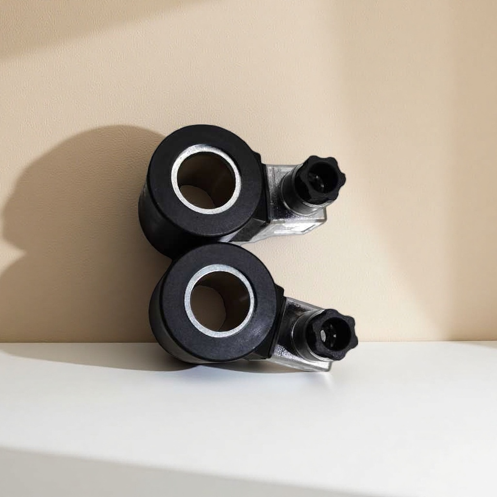 The black coil assembly is compatible with a variety of devices, featuring high precision, stability and durability Specification image