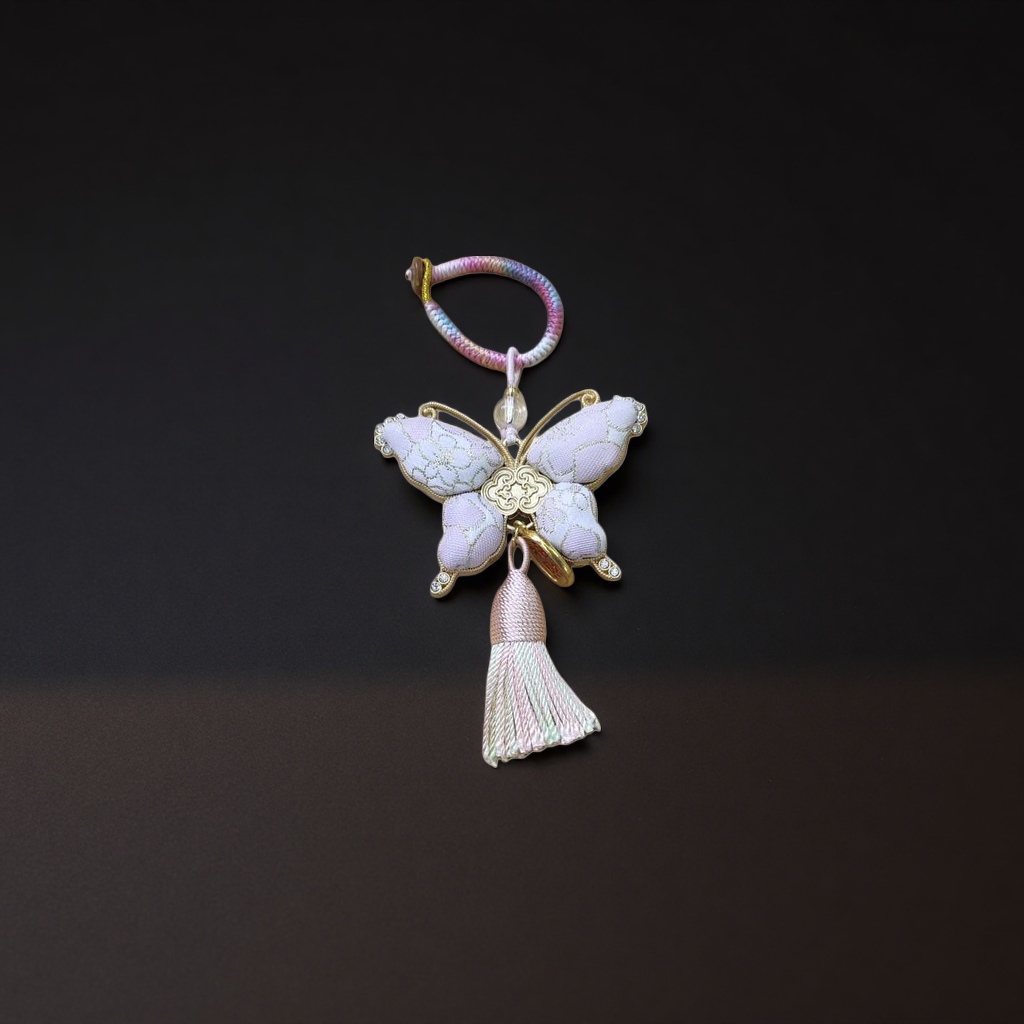 Colorful butterfly pendants are creative home decorations for embellishing the walls of the living room and bedroom details Picture