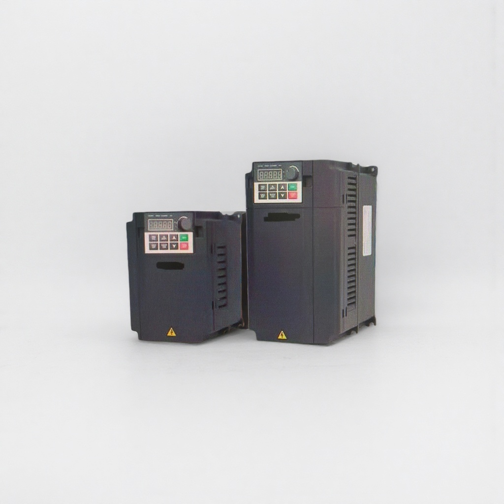黑色变频器 三相220V 3.7KW 恒压供水专用 变频调速节能