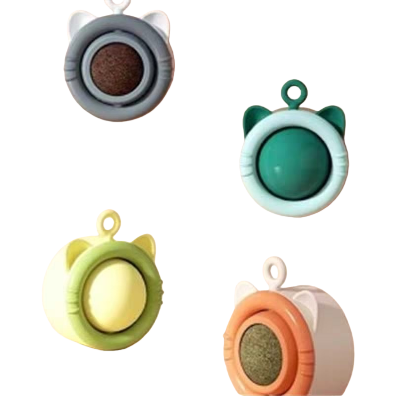 Flip-out cat head mint cat snack toy, small snack, hair-dissolving nutritional paste, can replace mint balls, lick Fun self-adhesive Item Picture