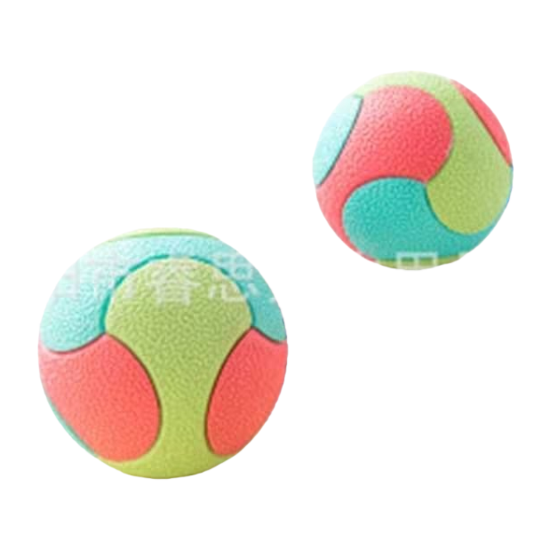 Pet toy ball dog rubber TPR solid ball, chewable, teething, interactive cross-border new toy ball dog toy Item Picture