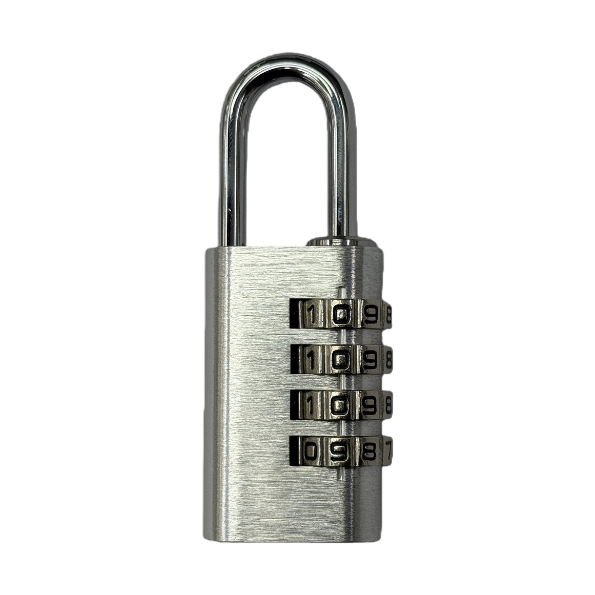 Silver password lock, electronic fingerprint unlock, anti-theft padlock, specially designed for home and office safes Item Picture