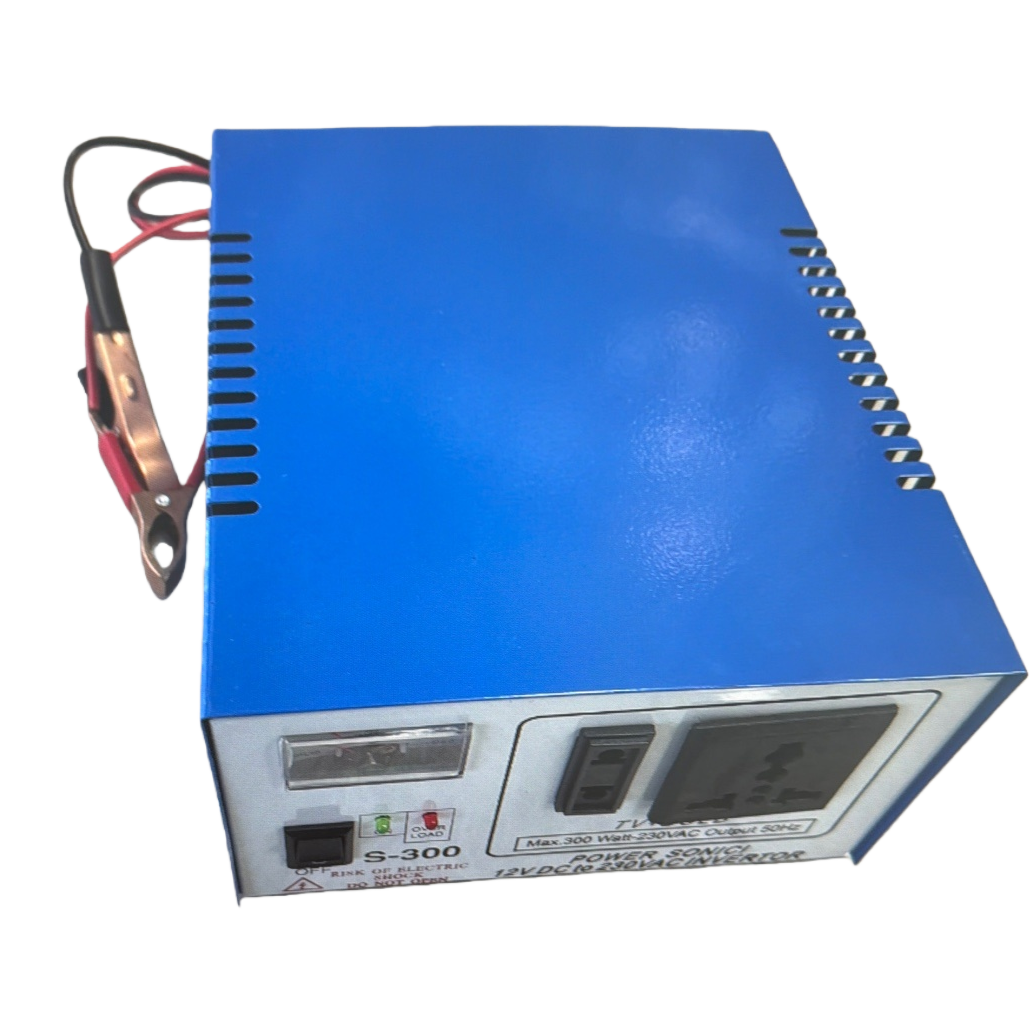 Blue power inverter 12V to 220V car household pure sine wave inverter Item Picture