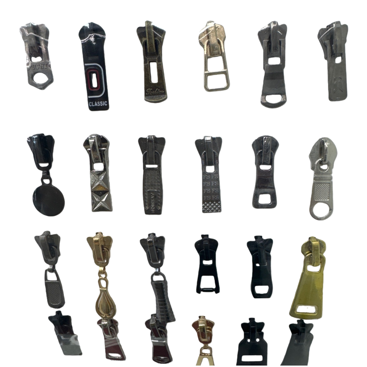 مجموعة رأس السحاب المعدني لوحة عرض بيضاء Item Picture