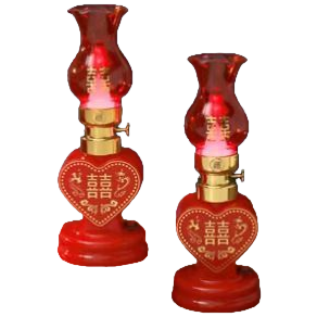 ويمكن للمصابيح الزيتية ذات اللون الأحمر المزي أن تشعل مصابيح المناخ المق Item Picture