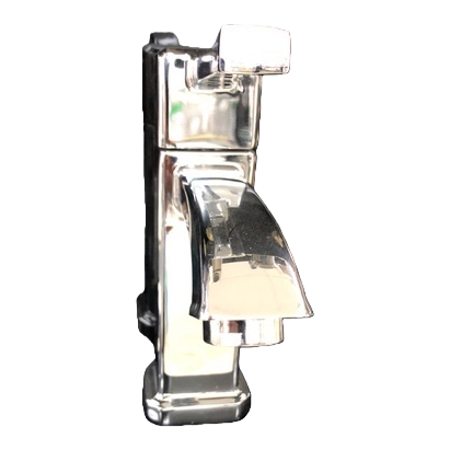 Silver faucet, all-copper thickened, kitchen pull-out dual-control hot and cold, household bathroom hardware Item Picture