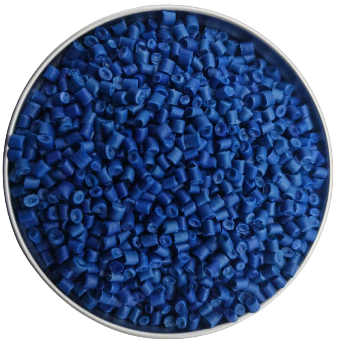 Blue granular plastic particles are general-purpose PP polypropylene raw material granular engineering plastics Item Picture