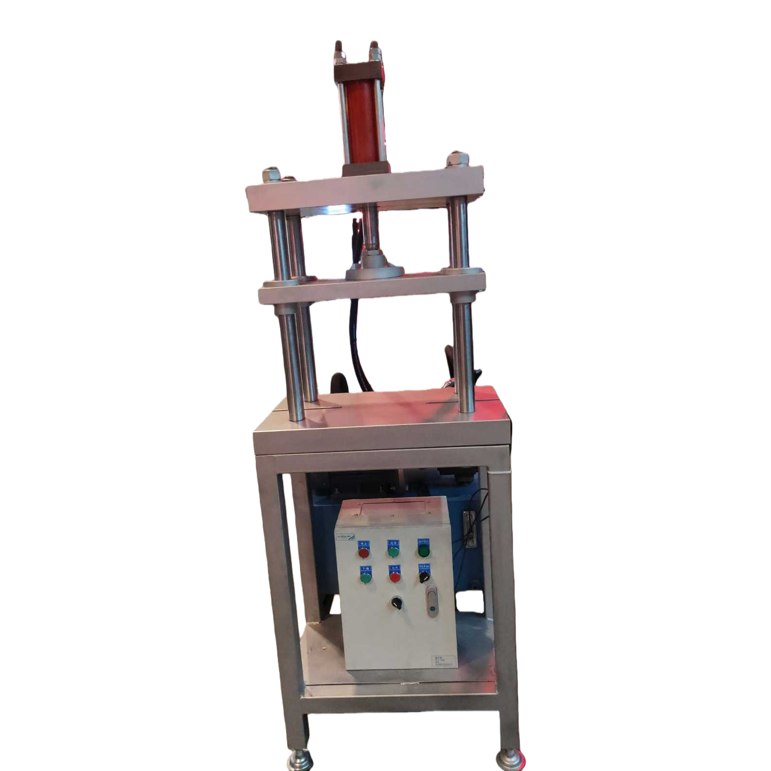 Silver hydraulic press manual jack 3-ton lifting equipment industrial maintenance tool Item Picture