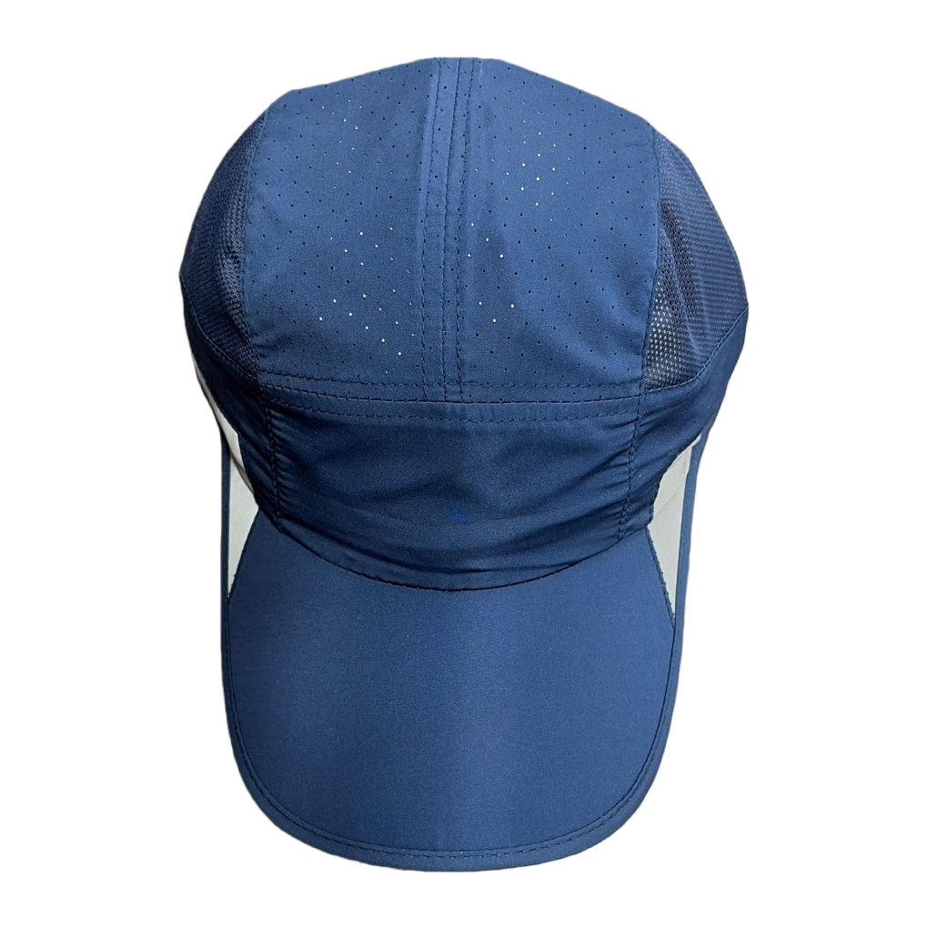 Blue breathable sports running cap, quick-drying, sun protection and shade for both men and women Item Picture
