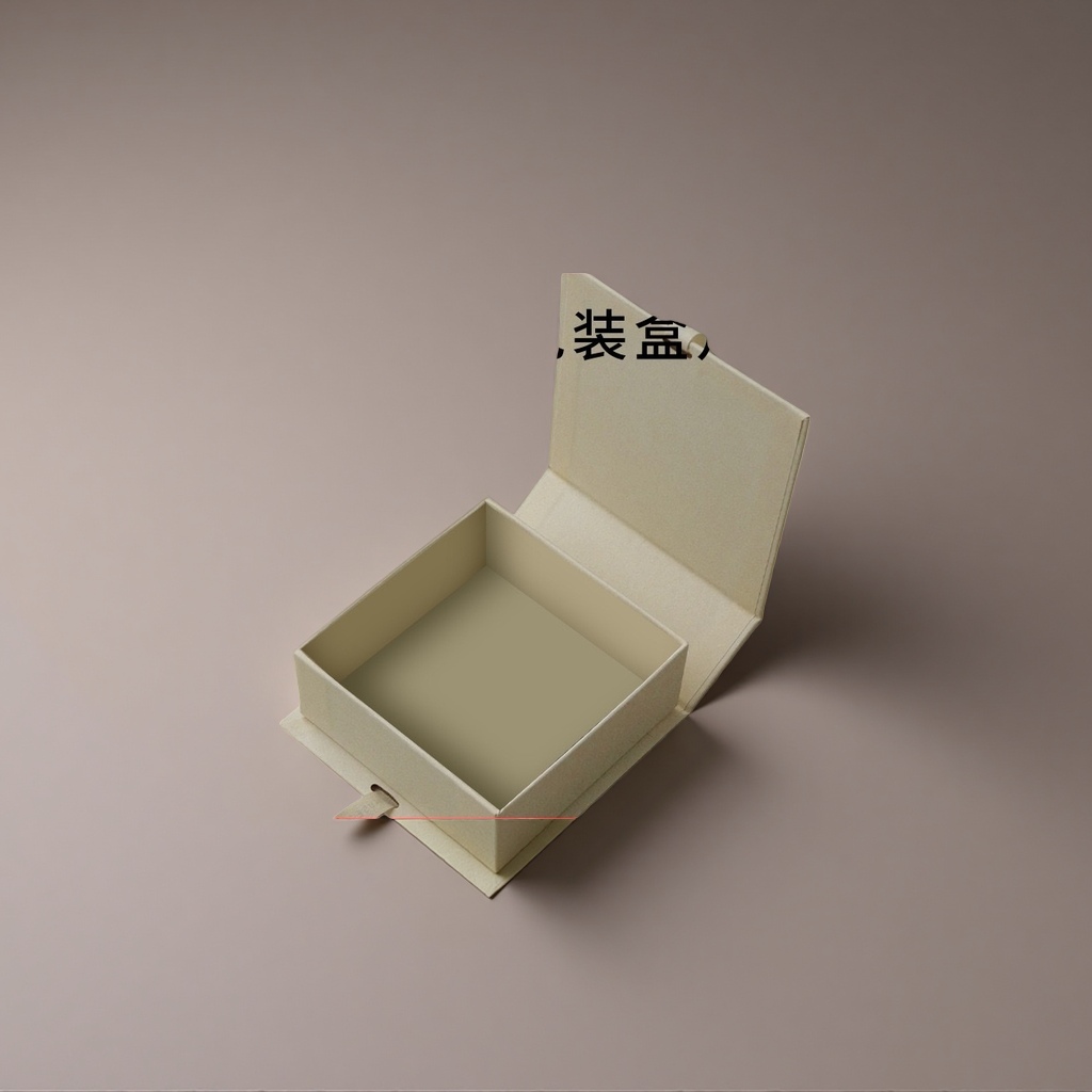 علبة علب الورق المقوى البيضاء هي عبارة عن علبة هدايا بيئية بسيطة Specification image