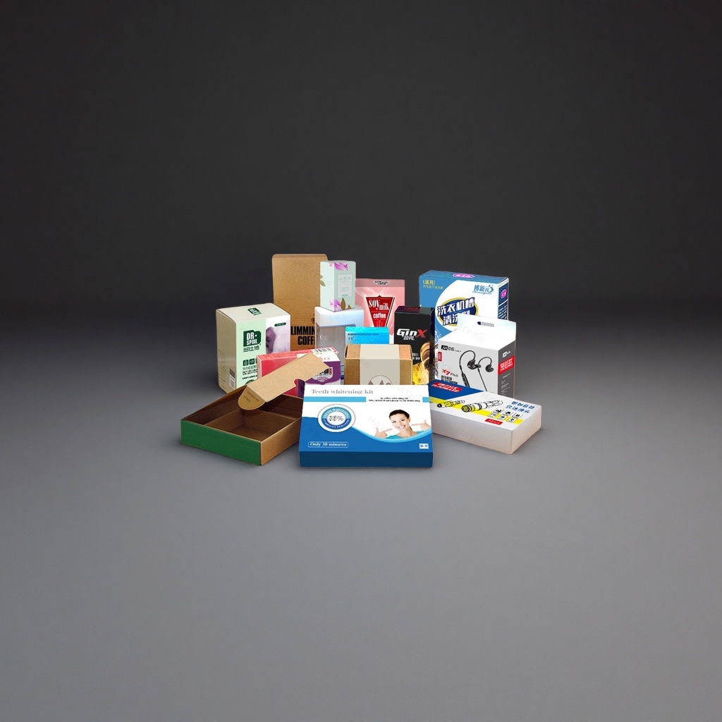 A variety of colorful packaging boxes, gift boxes, cake boxes, candy boxes, DIY handcrafted universal styles