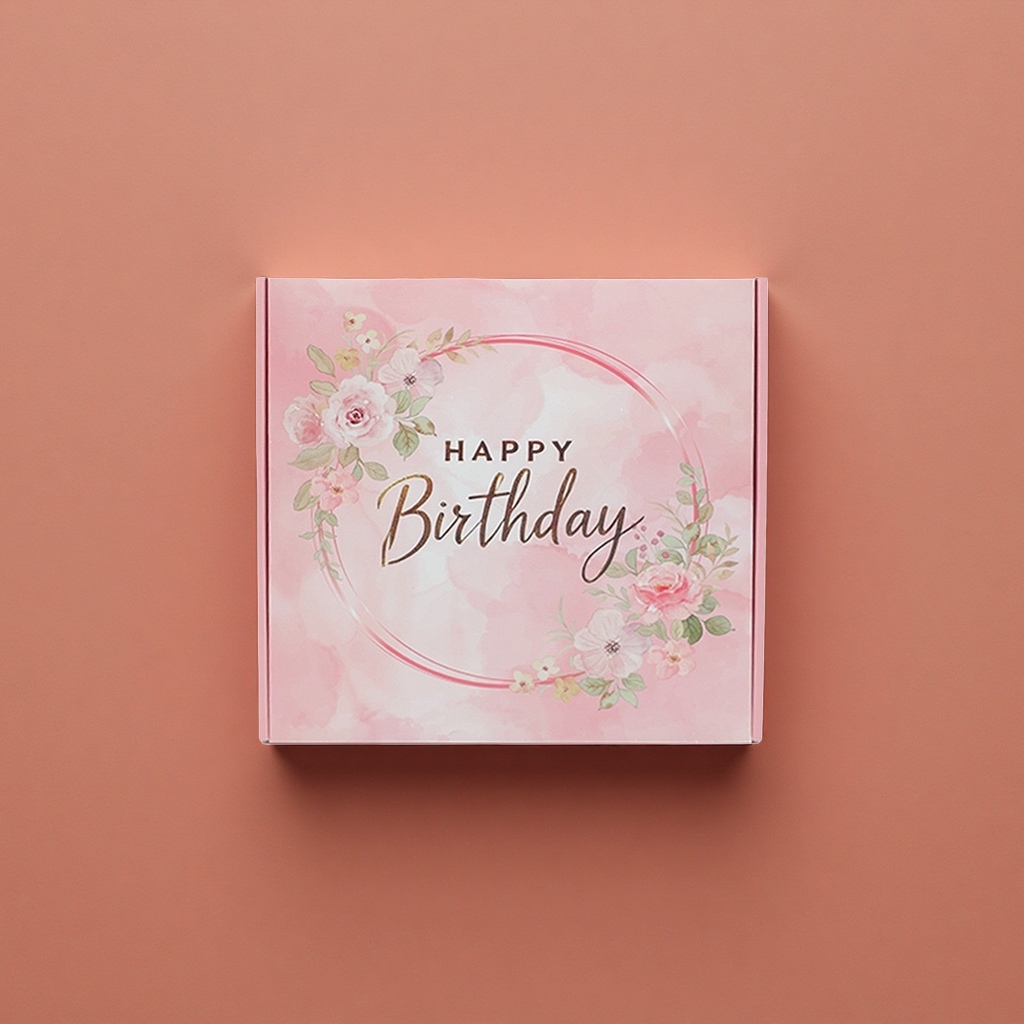 A beautifully packaged pink flower birthday gift box is a perfect gift for your girlfriend and best friend on the festival Application Scenario