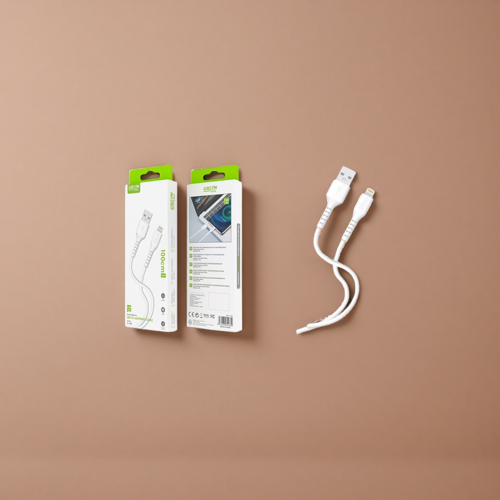 白色USB TO LIGHTNING数据线苹果官方认证快充耐用编织线 Specification image