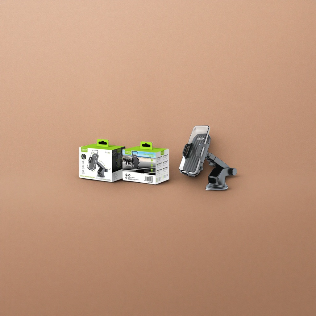 قاعدة مصاصة لبطانة سيليكا مقاوم للانزلاق من سيارة سوداء محمولة على مركبات Specification image