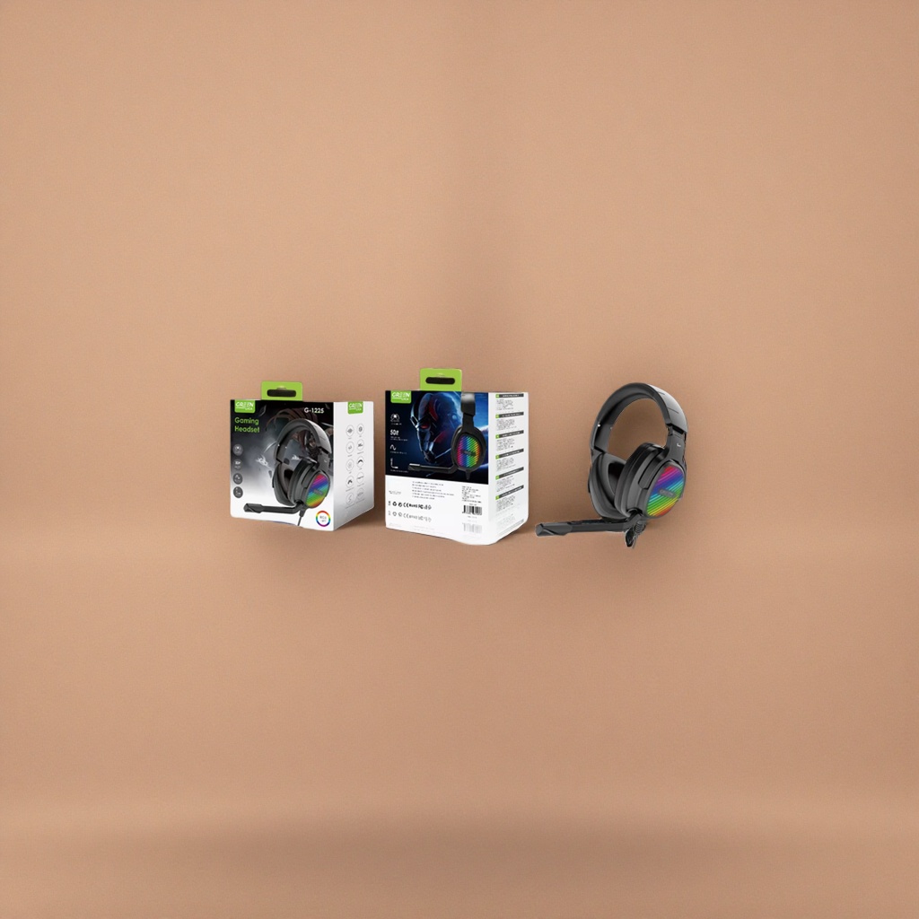 Чёрные иглозащитные наушники с RGB-ламповыми лампами, изогнутыми микрофонами Application Scenario