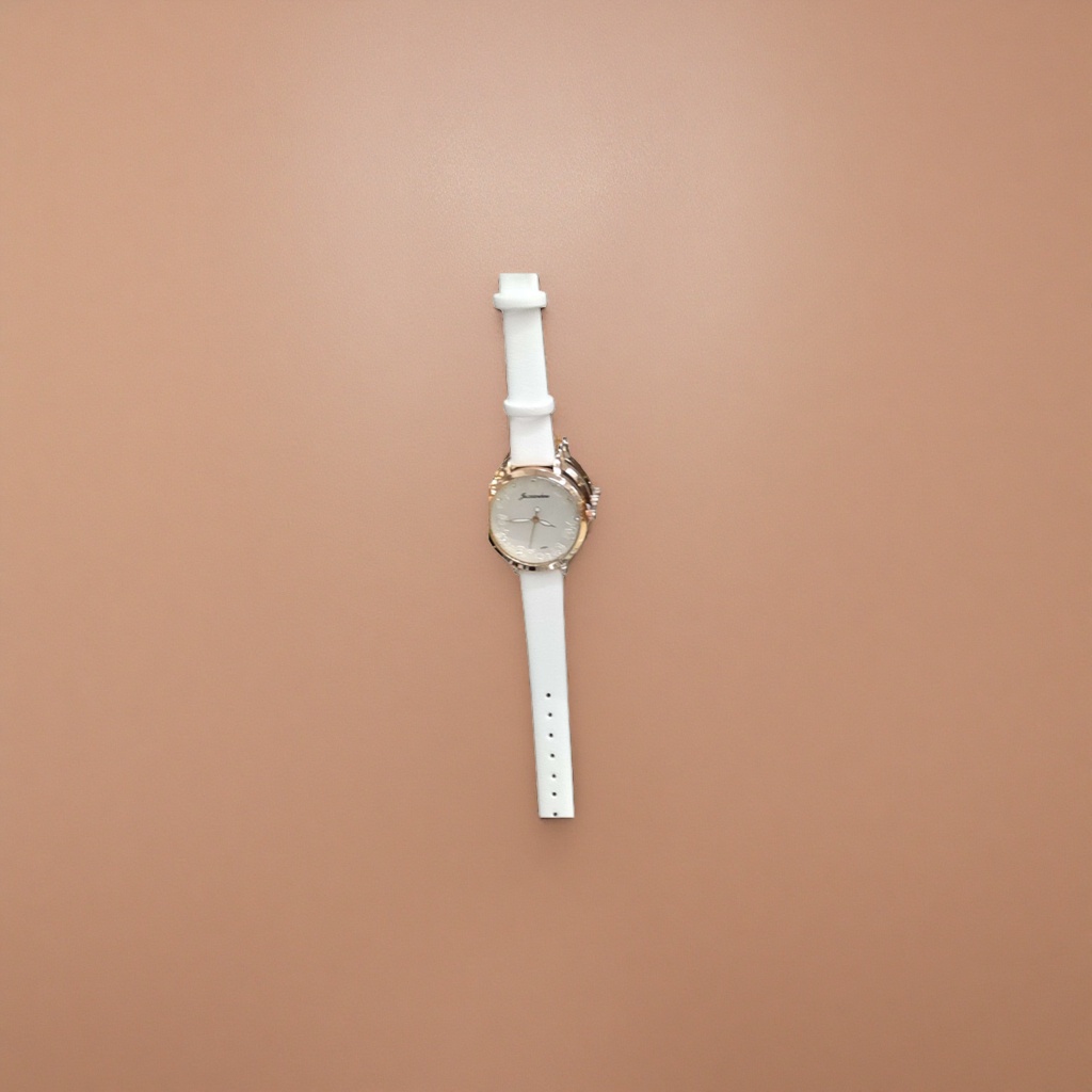 القشرة الذهبية اللون الأبيض مع ساعات الكوارتز ترفيهية صغيرة Specification image