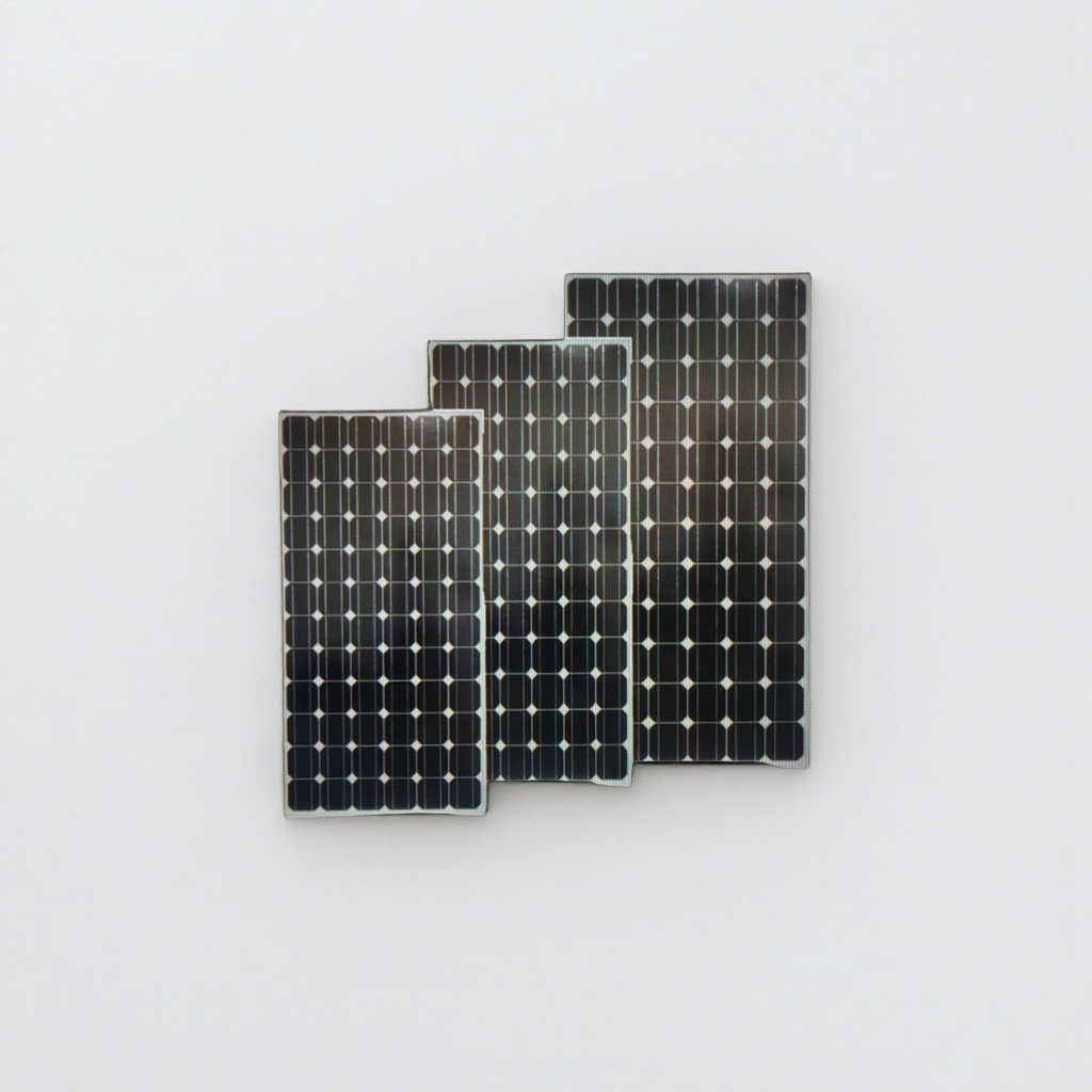 Black solar panel monocrystalline silicon high-efficiency photovoltaic module 18V 100W outdoor waterproof charging