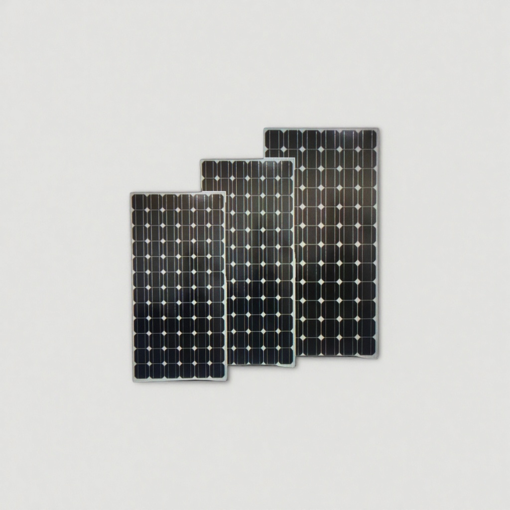 Black solar panel monocrystalline silicon high-efficiency photovoltaic module 18V 100W outdoor waterproof charging details Picture