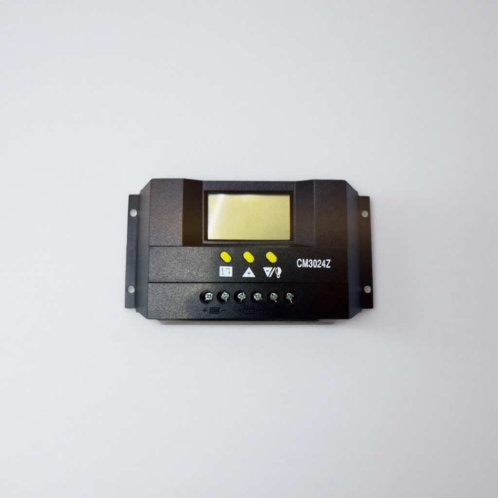 Black solar controller is a dedicated intelligent charge and discharge control device for photovoltaic systems details Picture