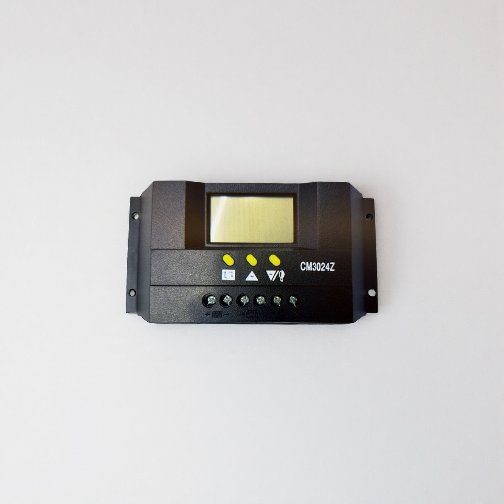 Black solar controller is a dedicated intelligent charge and discharge control device for photovoltaic systems Specification image