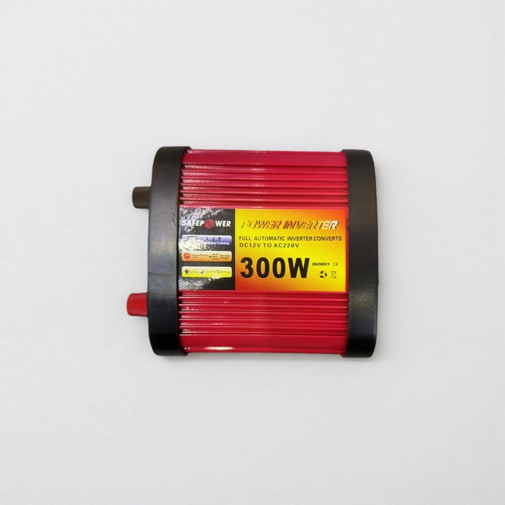 The red heat sink housing power inverter ensures efficient heat dissipation and stable output Application Scenario