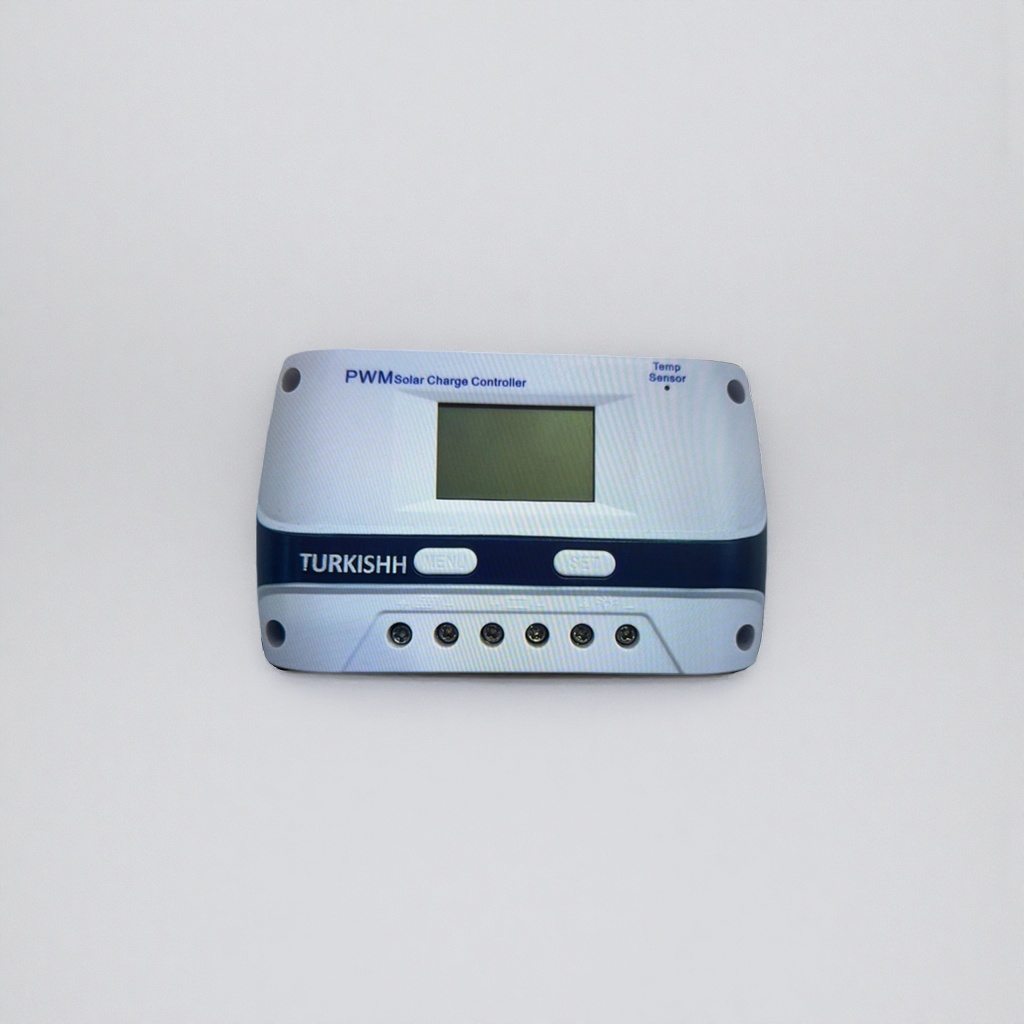 White PWM solar charging controller Specification image