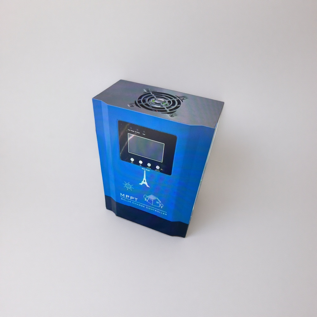 Blue MPPT solar charging controller 30A 12V24V automatically recognizes intelligent charging and discharging details Picture