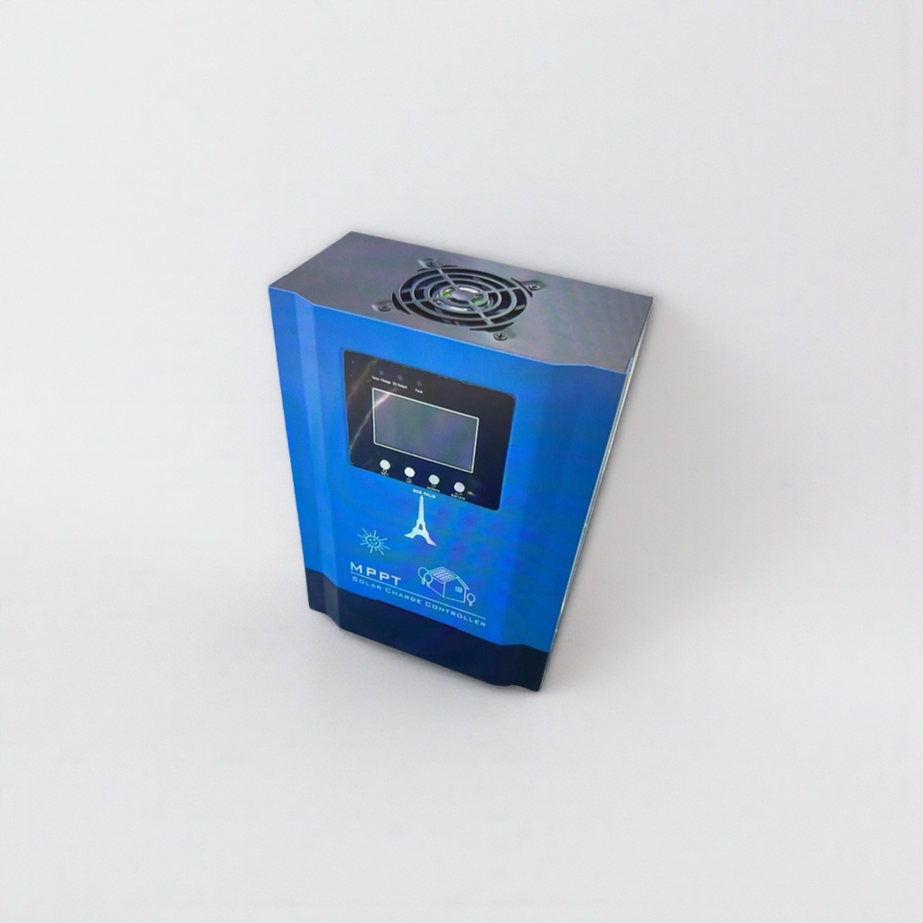 Blue MPPT solar charging controller 30A 12V24V automatically recognizes intelligent charging and discharging