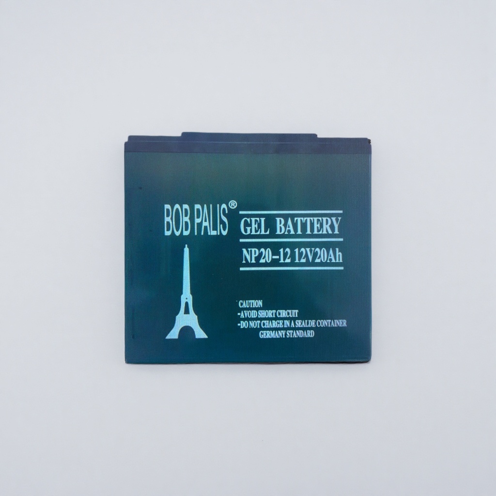 BOB PALIS dark green gel battery with Eiffel Tower pattern NP20 12V20Ah Application Scenario