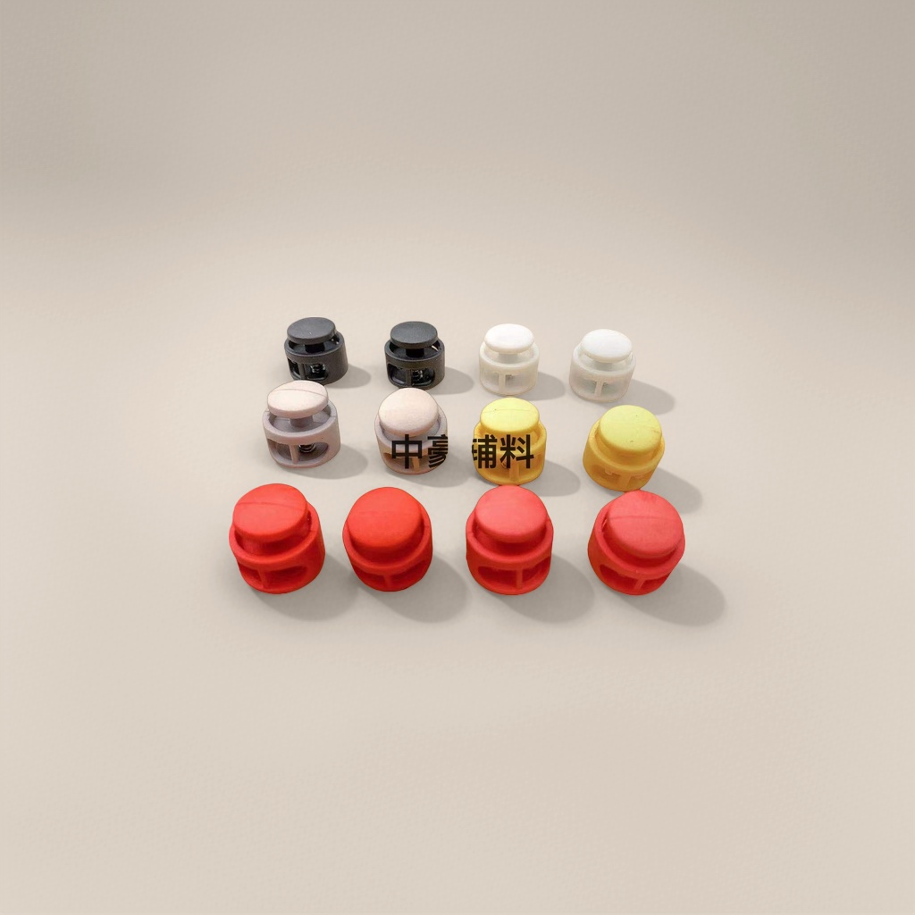 Colorful plastic shoelace buckles are fashionable, versatile, anti-slip, durable and available in multiple colors