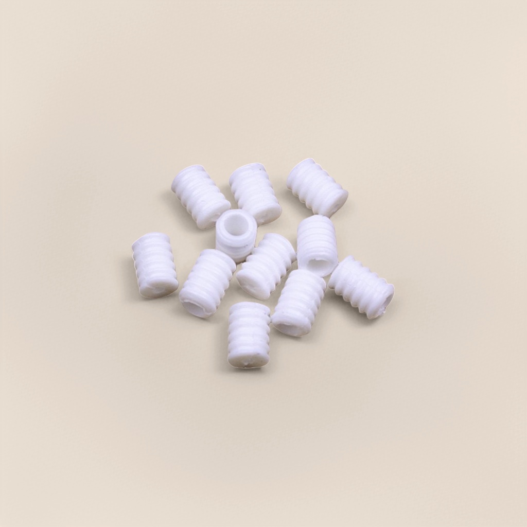白色螺纹套管 PVC绝缘保护管 耐用防滑电工安装配件