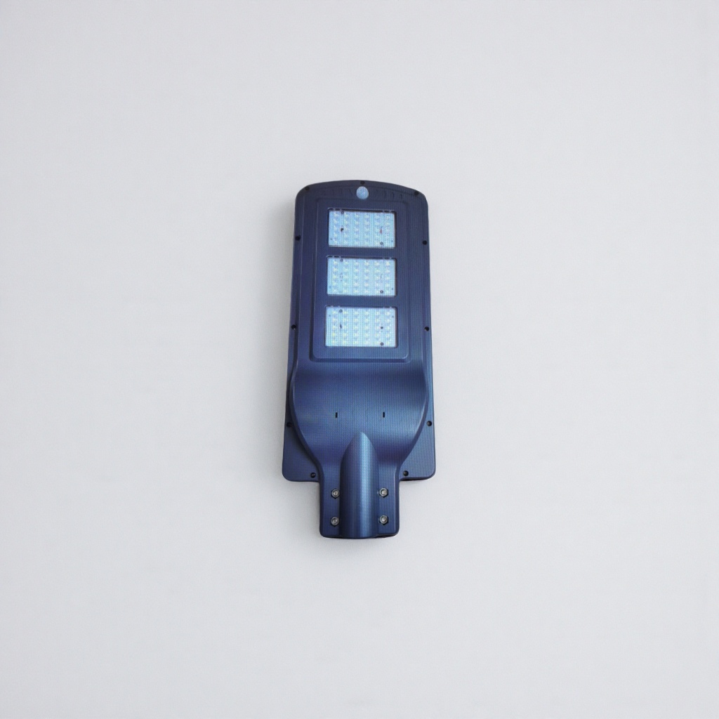 Deep blue solar street lamps for outdoor courtyard lighting, energy-saving and waterproof LED lamps Application Scenario