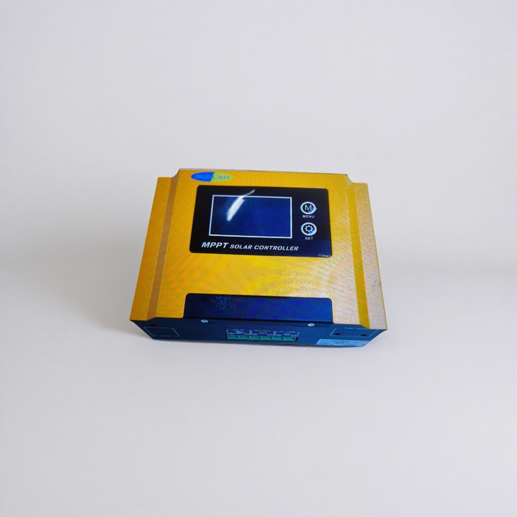 黄色MPPT太阳能控制器 光伏充电控制器 智能稳压恒流 Specification image