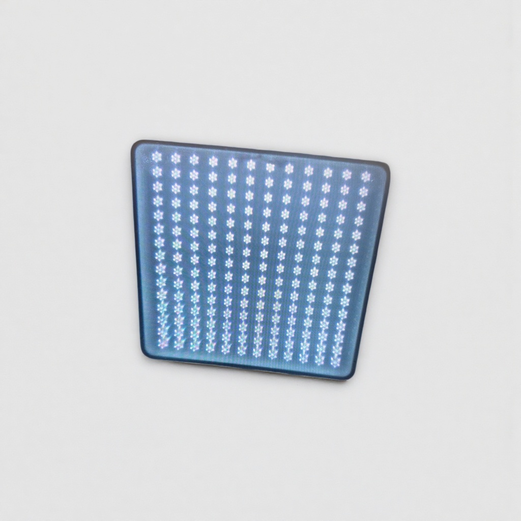 Blue luminous snowflake pattern display screen Specification image
