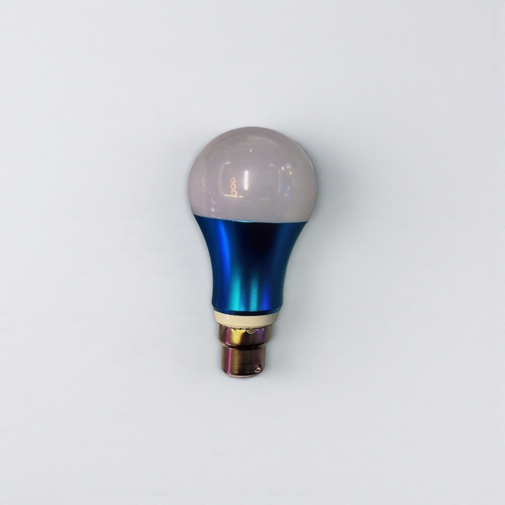 Blue LED bulb for household energy-saving lighting, 220V E27 screw socket, universal