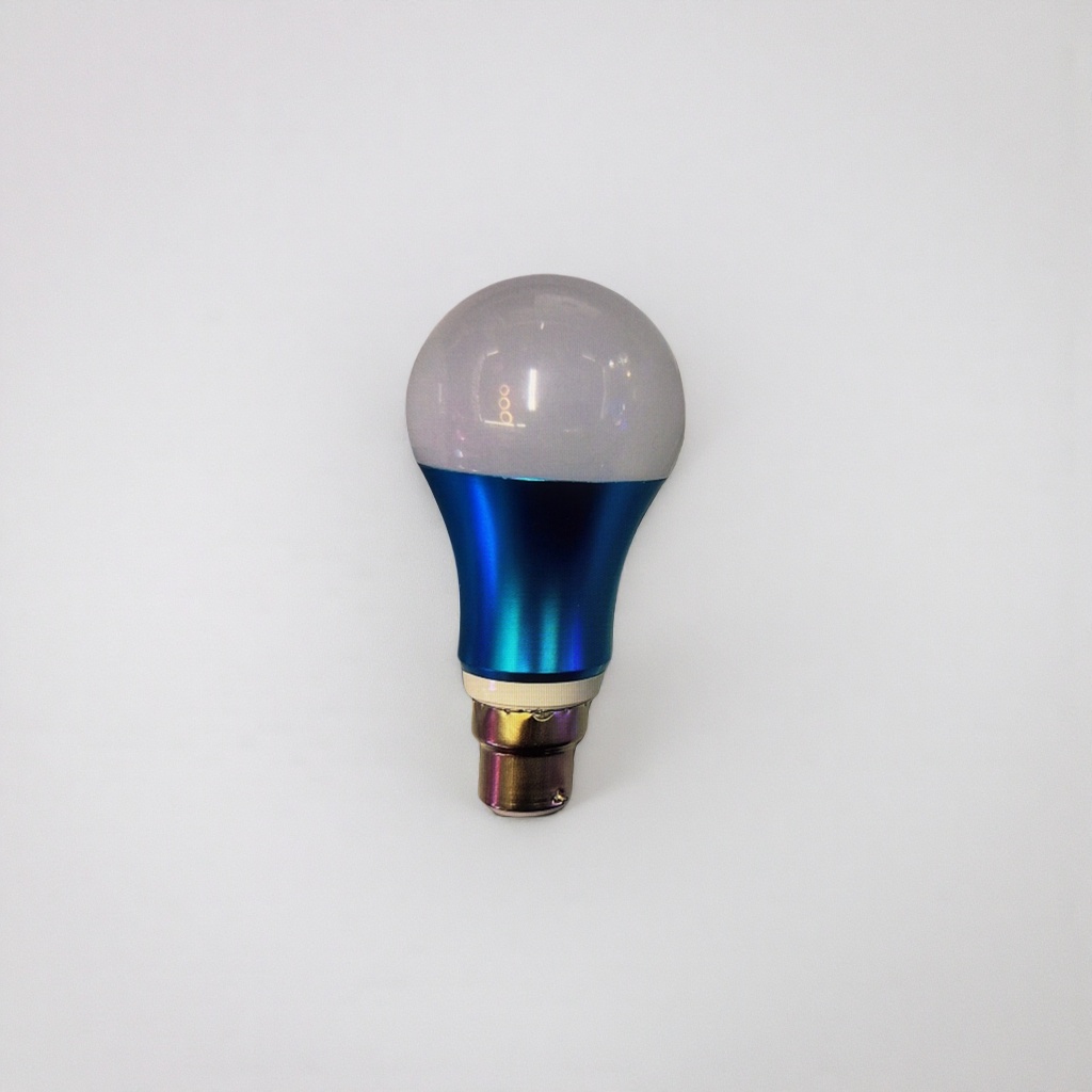 Blue LED bulb for household energy-saving lighting, 220V E27 screw socket, universal Specification image