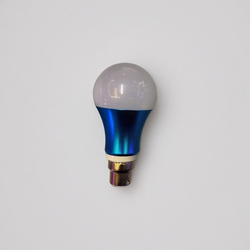 Blue LED bulb for household energy-saving lighting, 220V E27 screw socket, universal details Picture