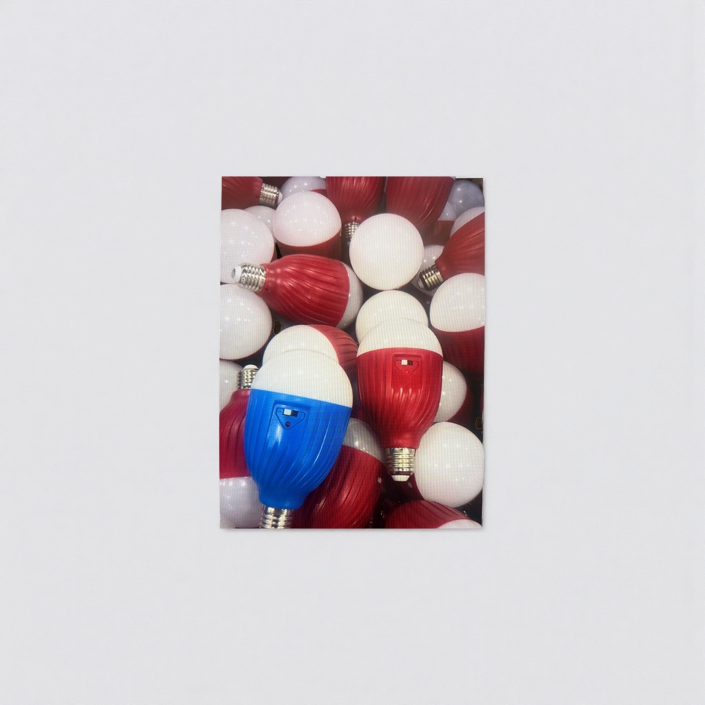 Red, white and blue LED bulbs are used for decorative atmosphere, festive color lights and household dimming Application Scenario