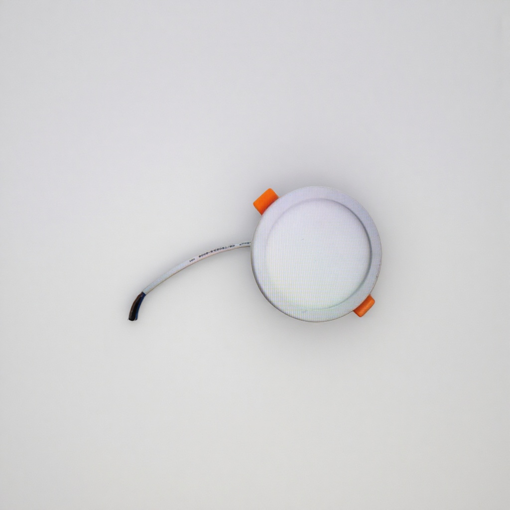 White circular recessed LED light, household ceiling light, energy-saving and eye-protecting lighting fixtures for living rooms and bedrooms Specification image
