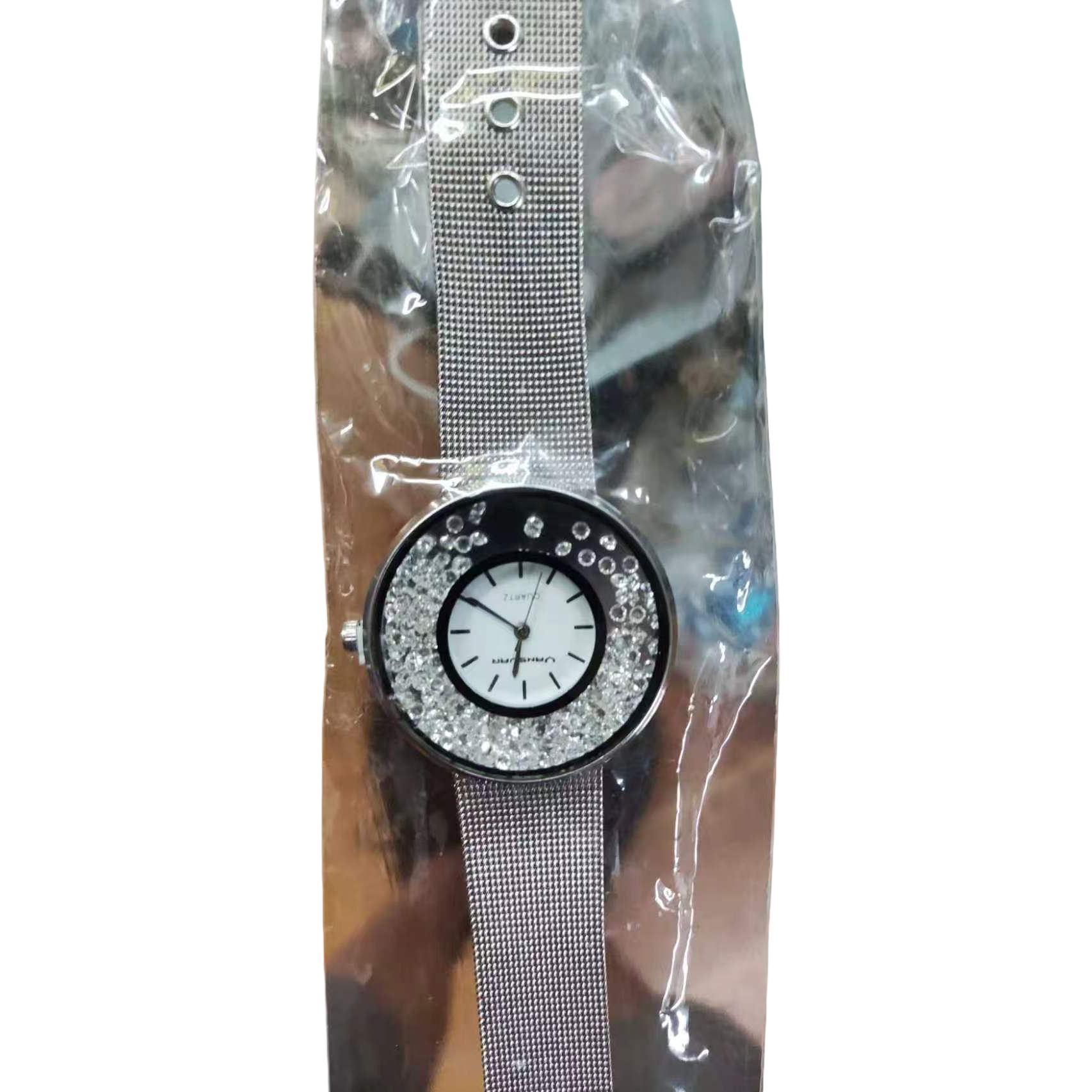 وأشرطة فضية ذات أحزمة فضية، وقلوب أنيقة Item Picture