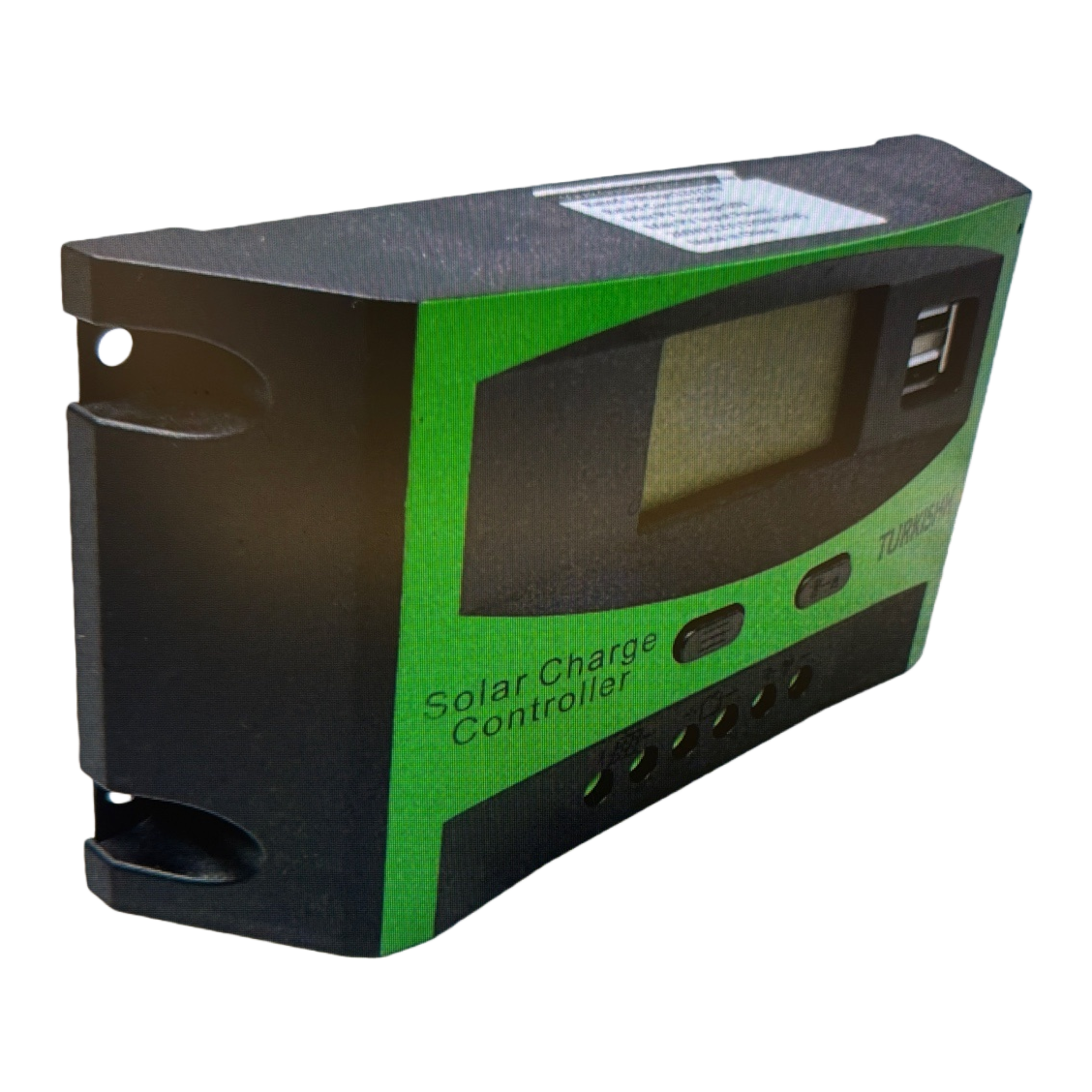 Green and black solar charging controller Item Picture