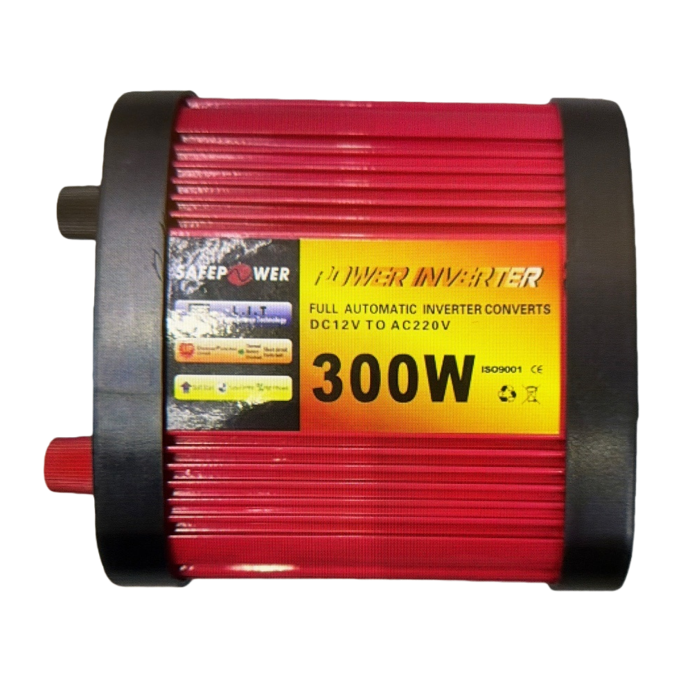 The red heat sink housing power inverter ensures efficient heat dissipation and stable output Item Picture