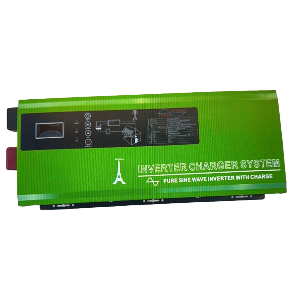 The green inverter charging system household photovoltaic energy storage all-in-one machine is highly efficient, stable, safe and reliable Item Picture
