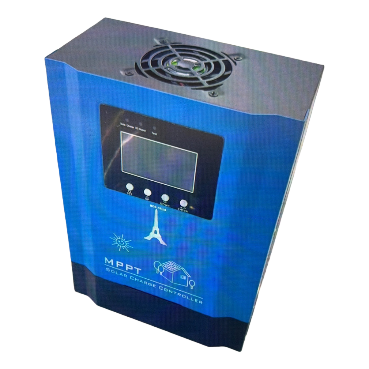 Blue MPPT solar charging controller 30A 12V24V automatically recognizes intelligent charging and discharging Item Picture