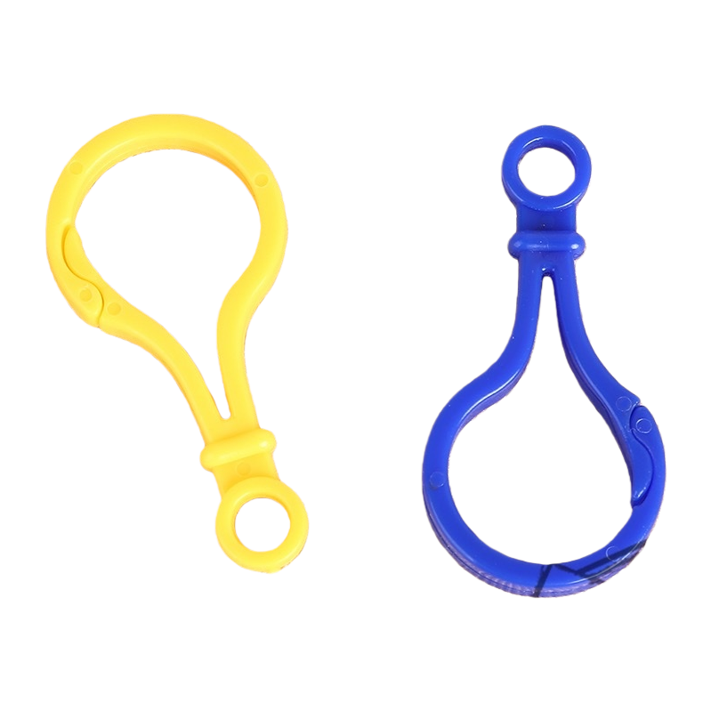 المفتاح الأصفر الأزرق البلاستيكي معلق على أزياء شائعة بين الرجال والنساء Item Picture