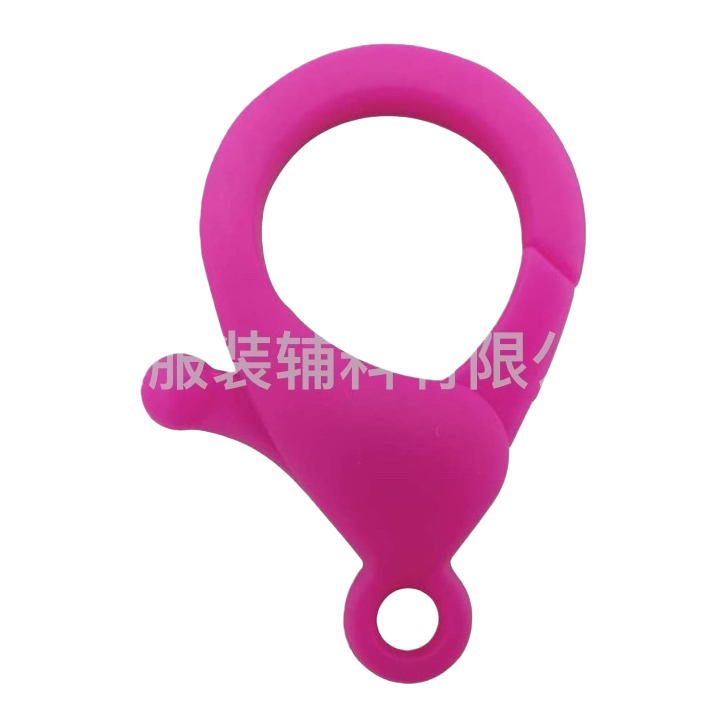 粉色硅胶扣件 可调节防滑耐用家居服装配件 Item Picture