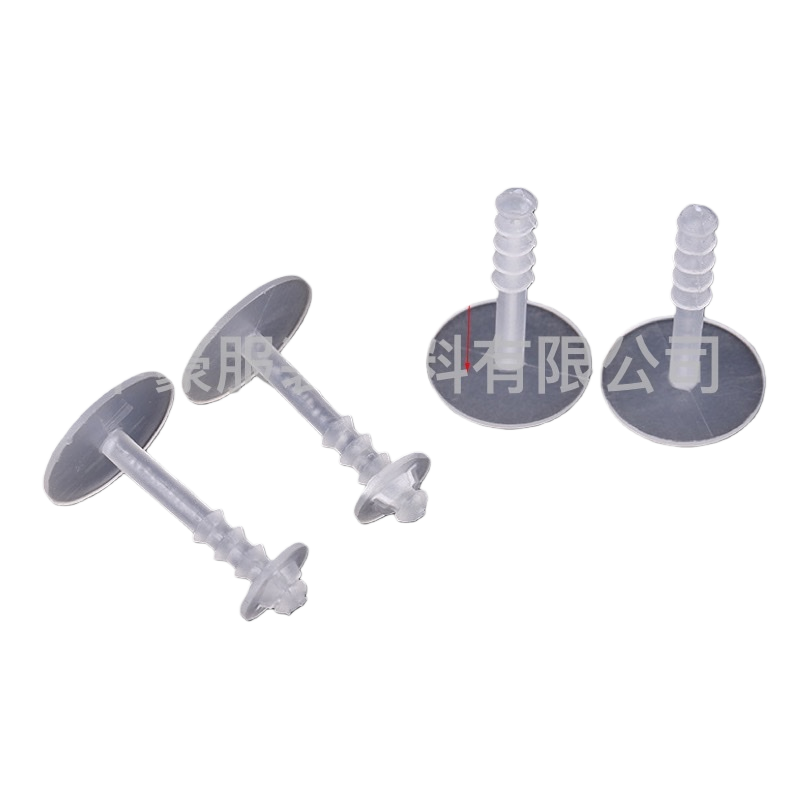 Transparent plastic screw-type fasteners, universal installation accessories, durable, anti-slip and easy to disassemble Item Picture