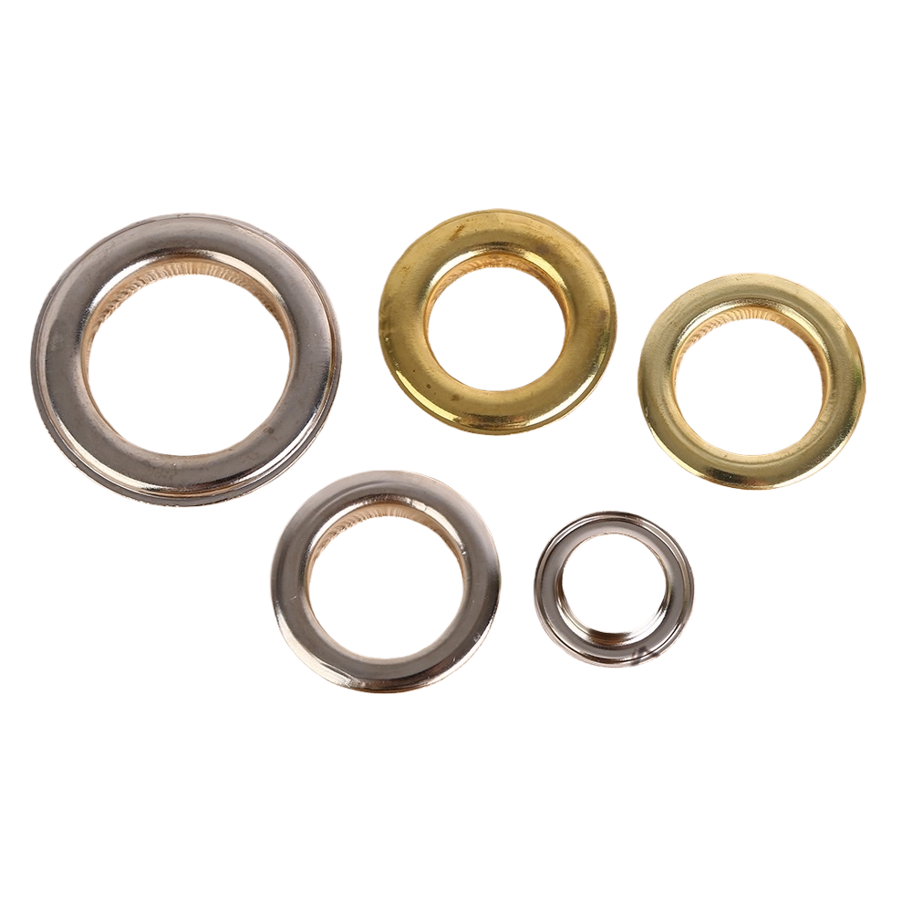 Metal rivet decorative rings are fashionable and personalized accessories available in multiple sizes Item Picture