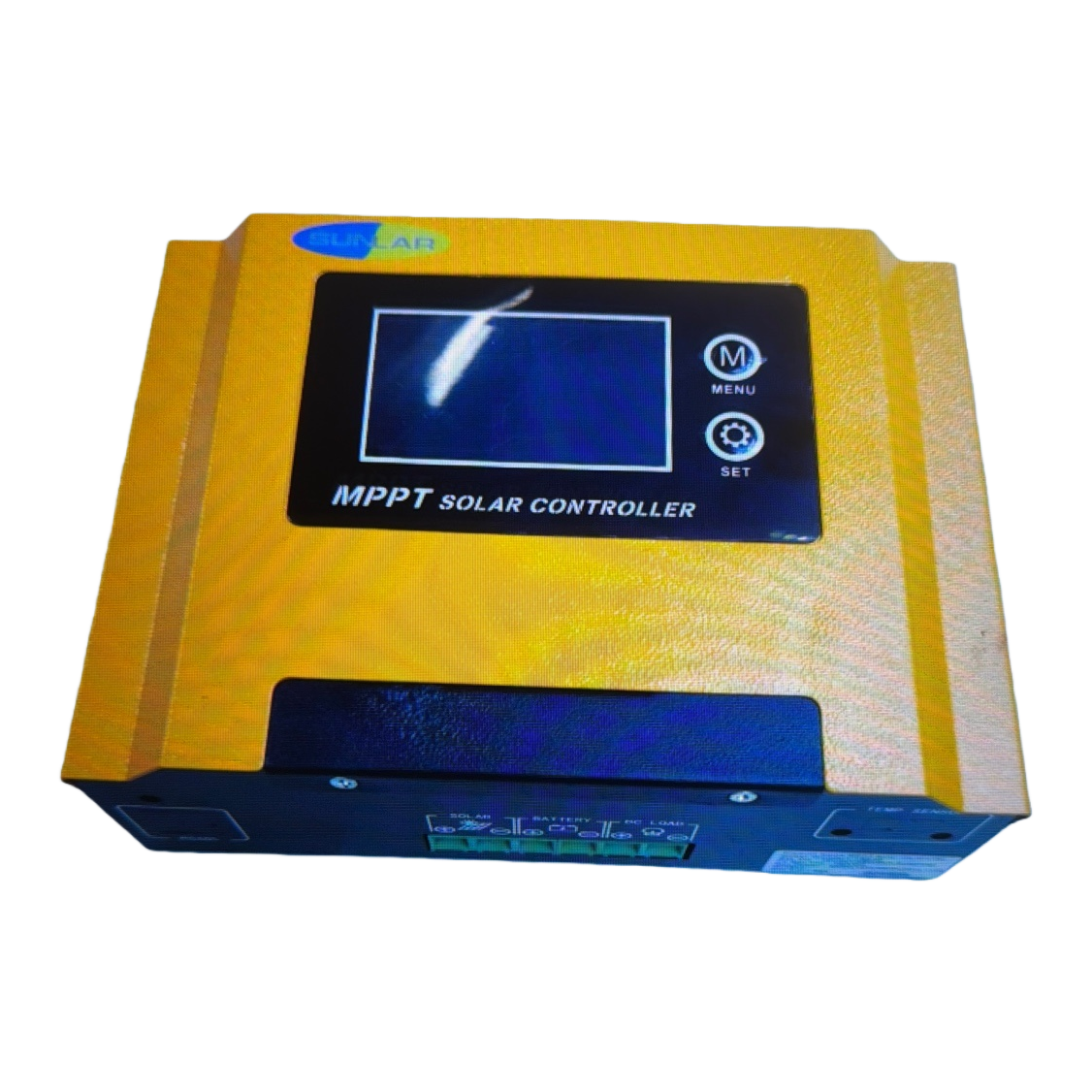 黄色MPPT太阳能控制器 光伏充电控制器 智能稳压恒流 Item Picture