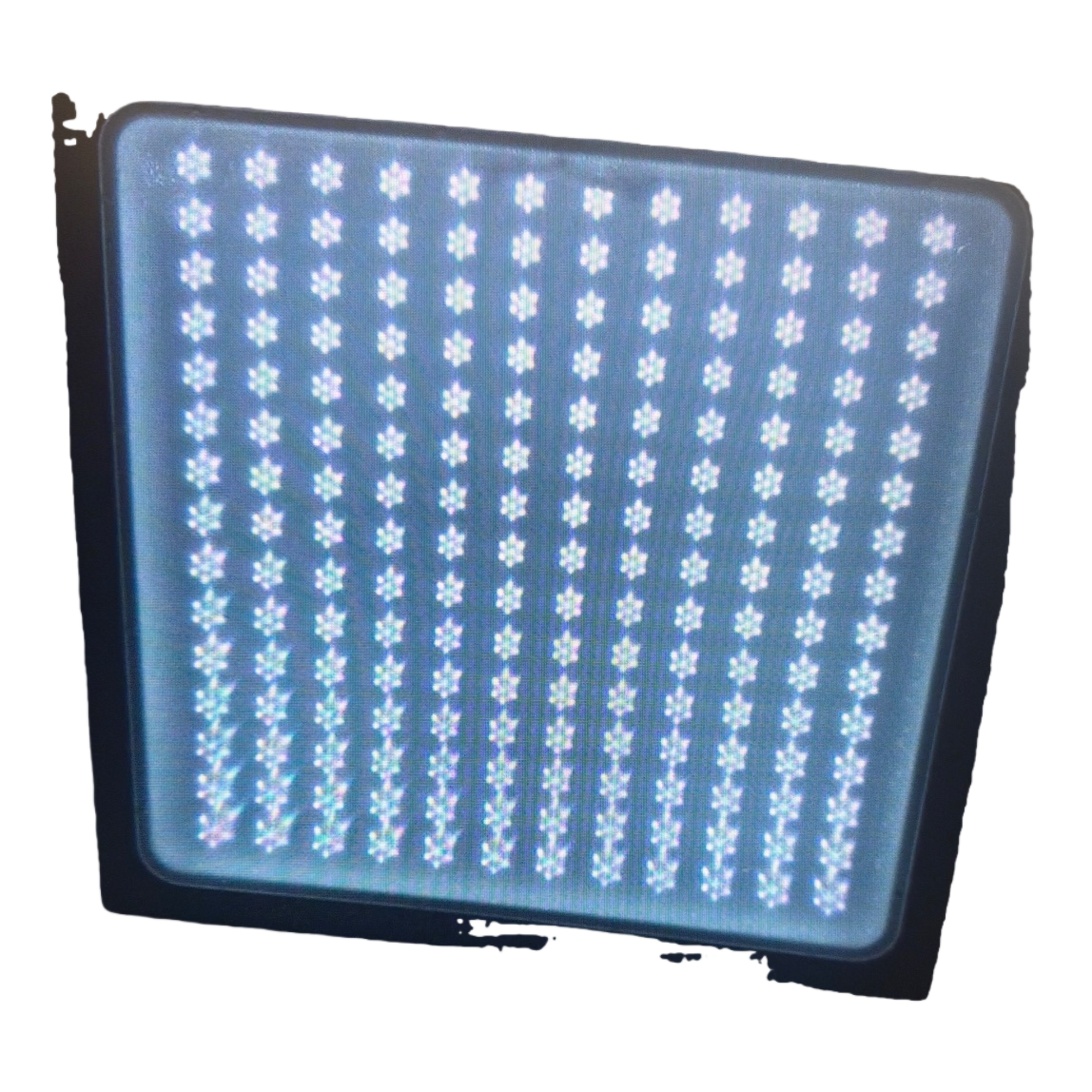 Blue luminous snowflake pattern display screen Item Picture
